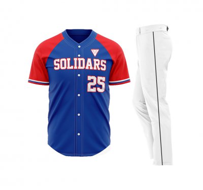 Custom Design Baseball Uniform