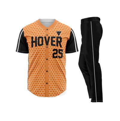 Custom Design Baseball Uniform