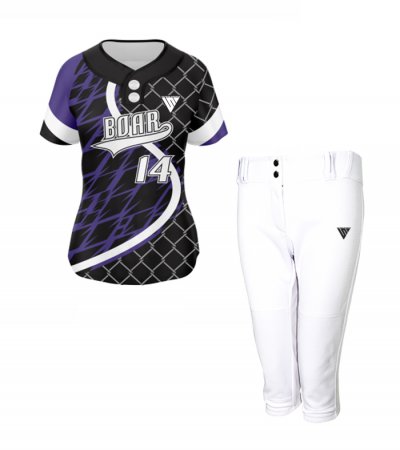 Custom Design Softball Uniform