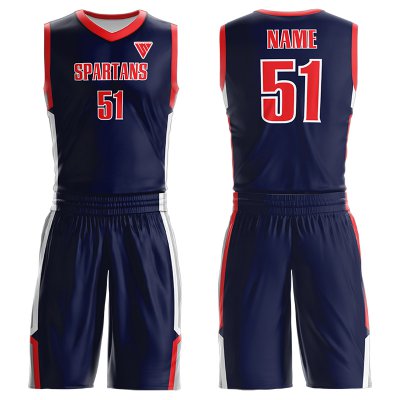 Custom Design Basketball Uniforms