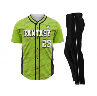 Custom Design Baseball Uniform