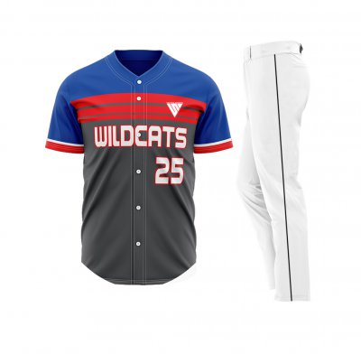 Custom Design Baseball Uniform