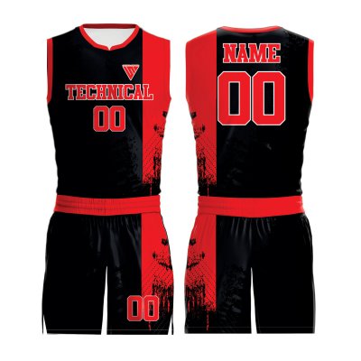 Custom Design Basketball Uniforms