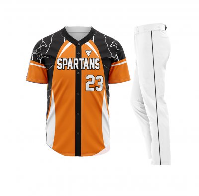 Custom Design Baseball Uniform